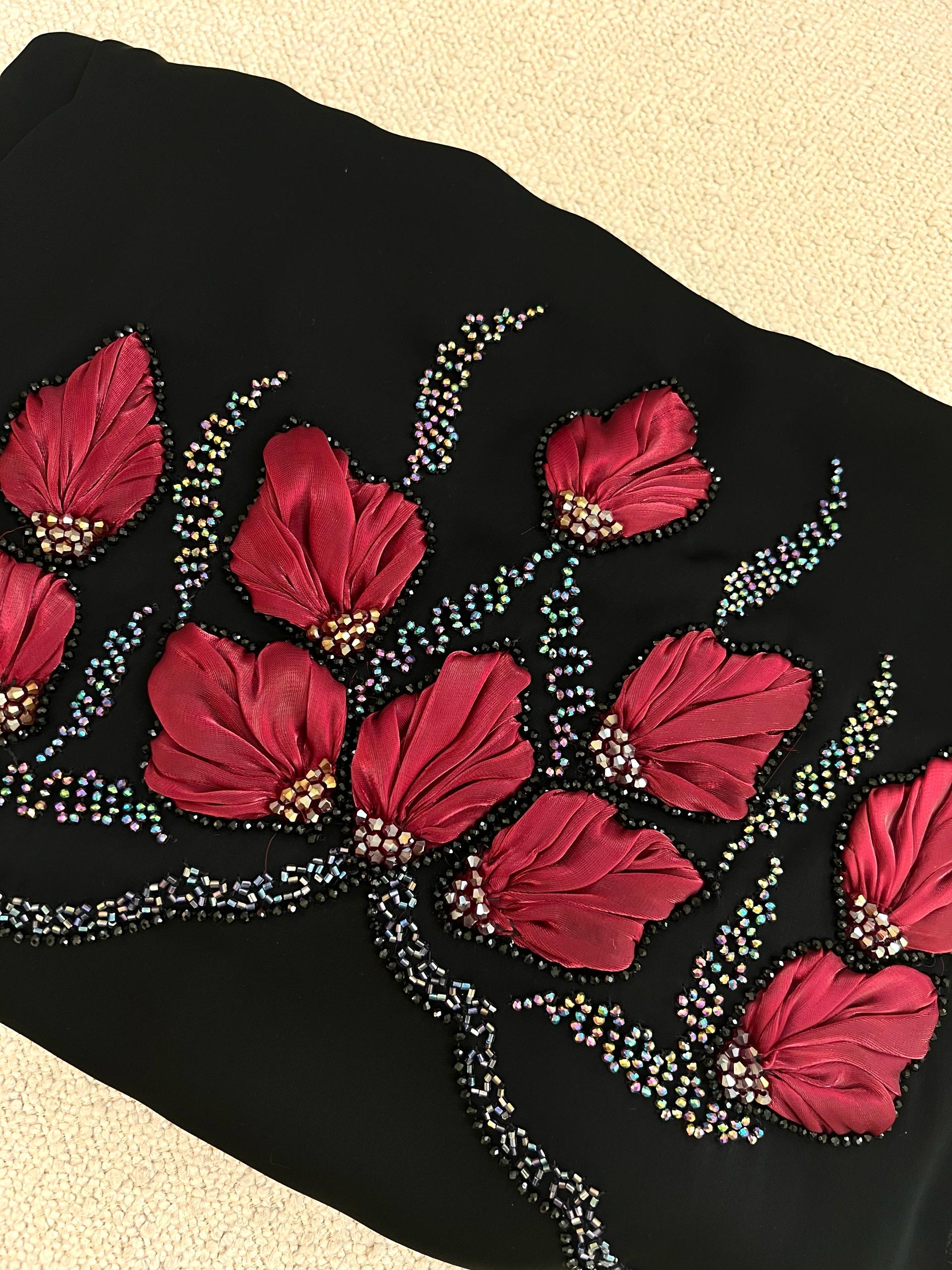 Ruby Blossom Abaya - Image 4